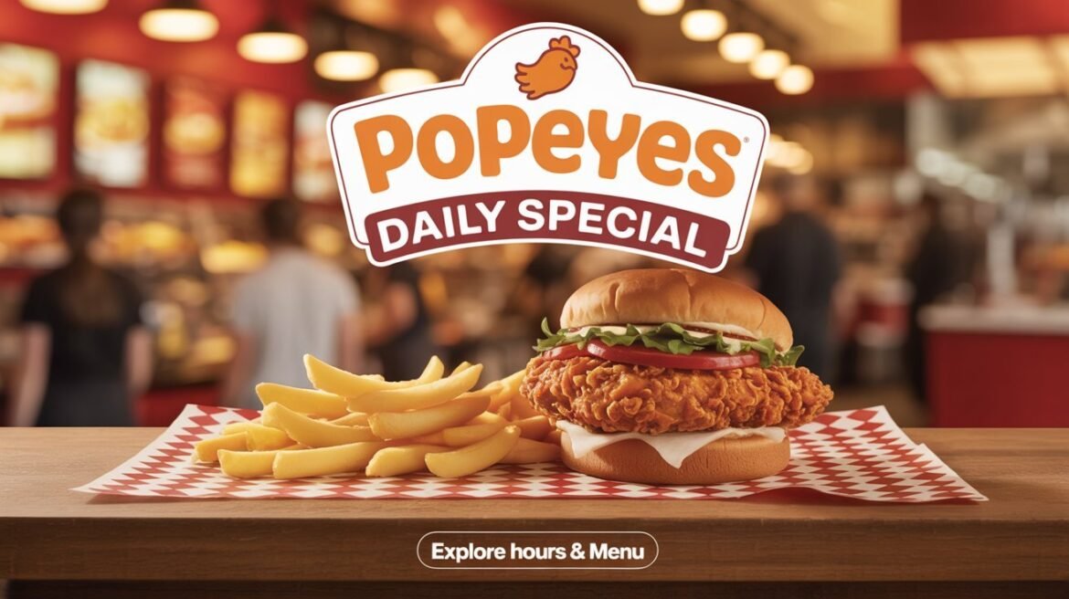 popeyes daily special
