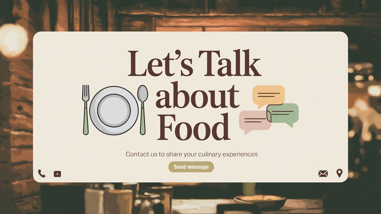 Let’s Talk About Food