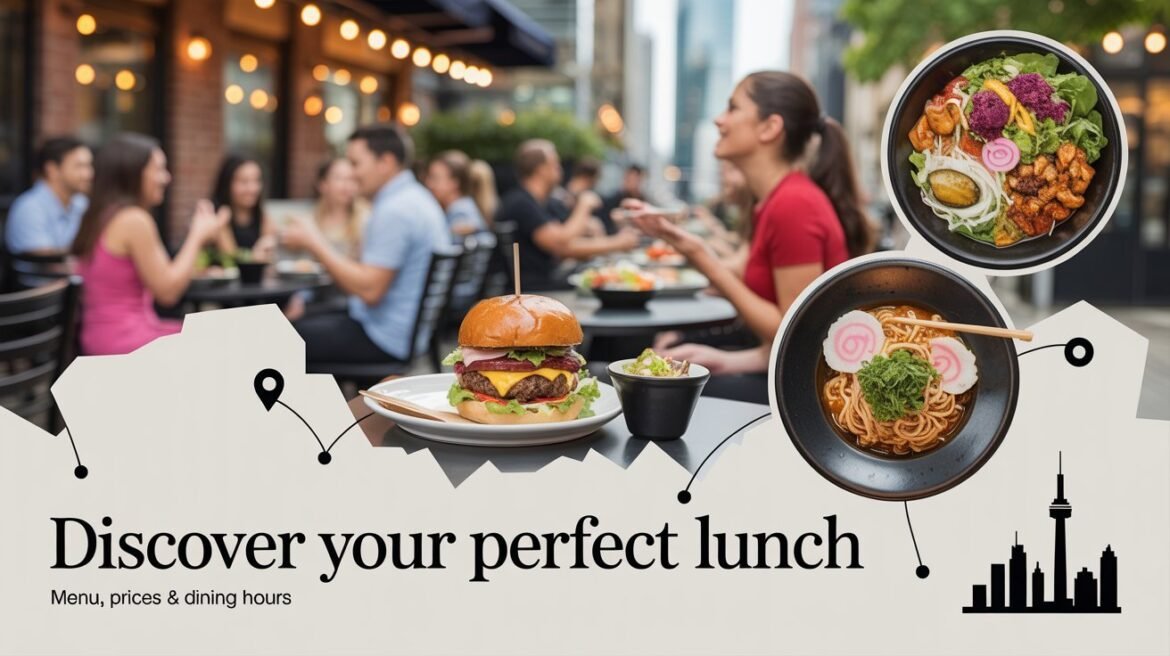 lunch spots downtown toronto