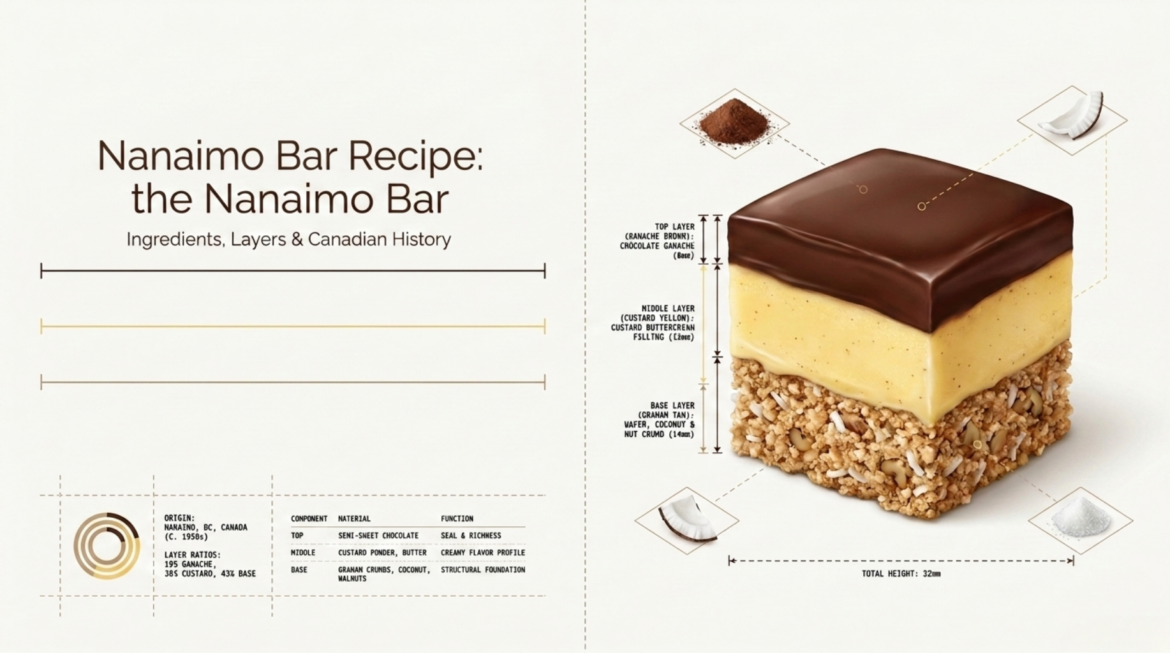 Nanaimo Bar Recipe: Ingredients, Layers & Canadian History-image